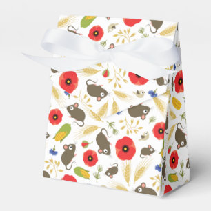 Ballotins Souris dans le champ de céréales