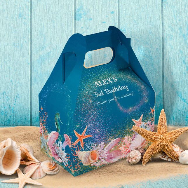 Ballotins Sous la mer Nautique Seahorse fête d'anniversaire (Créateur téléchargé)