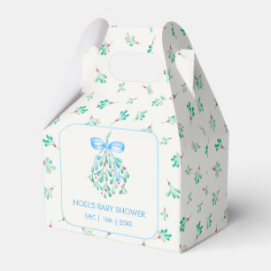 Ballotins Sous le Ballotin Baby shower bleu Mistletoe