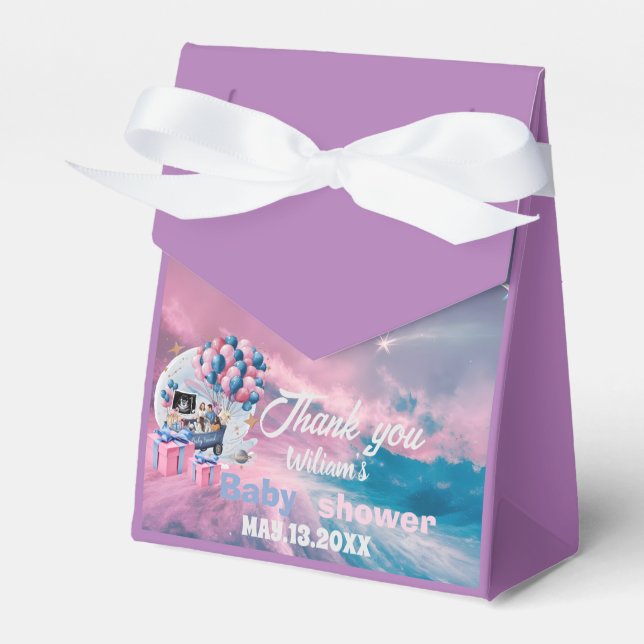 Ballotins SPACE ODYSSEY : Voyage céleste /BABY SHOWER (Verso)