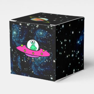 Ballotins Space Ship, Planètes, & Alien Sur Funny Ballotin