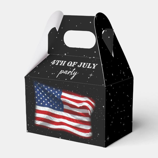 Ballotins Stars Stripes Drapeau américain patriotique 4 juil (Verso)