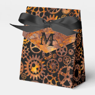 Ballotins Steampunk Super Coloré Rousty Gears Monogramme