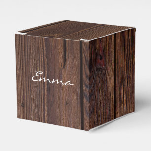 Ballotins Style campagnard en bois en bois rustique de