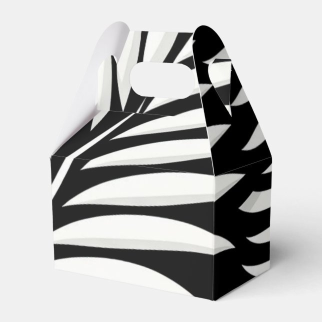 Ballotins Style Leaf Zebra Stripes (Verso)