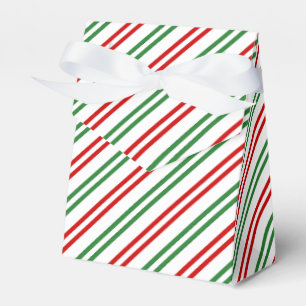 Ballotins Sucre de canne Noël rayures Rouge Vert