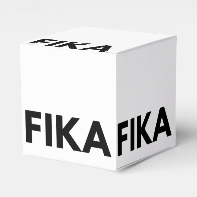 Ballotins Suédois FIKA Bold Noir et blanc (Verso)