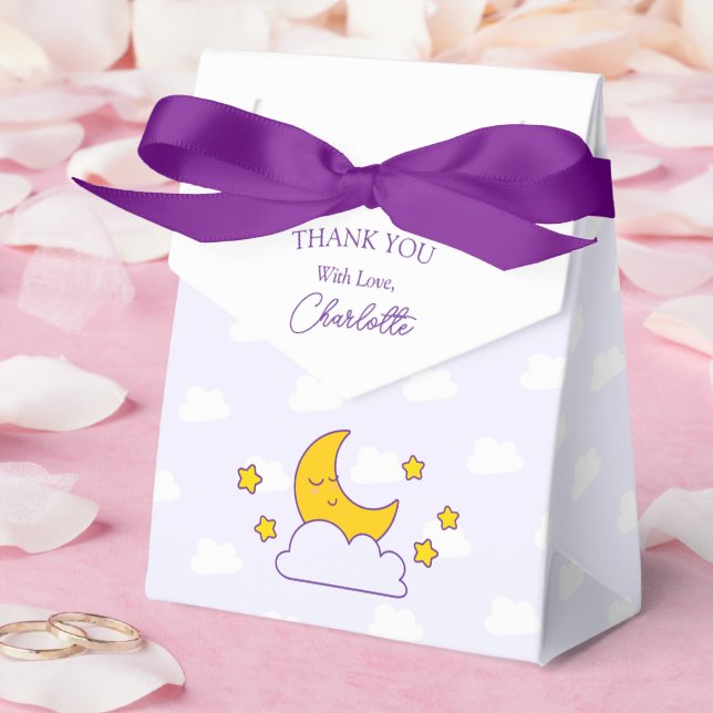 Ballotins Sur la Lune, le Merci du Baby shower neutre pour l (Mariage)