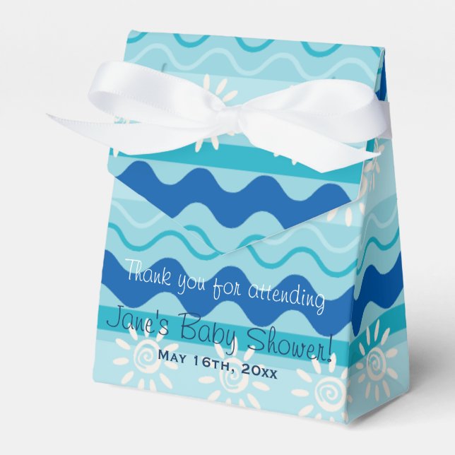 Ballotins Surf 'N Baby shower Sun (Verso)