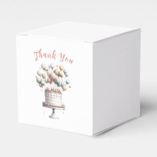 Ballotins Surréaliste, ballons et Merci de gâteau d'annivers