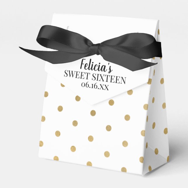Ballotins Sweet 16 fête d'anniversaire (Verso)