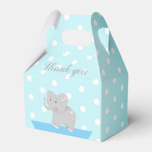 Ballotins Sweet Box Elephant Baby shower garçon
