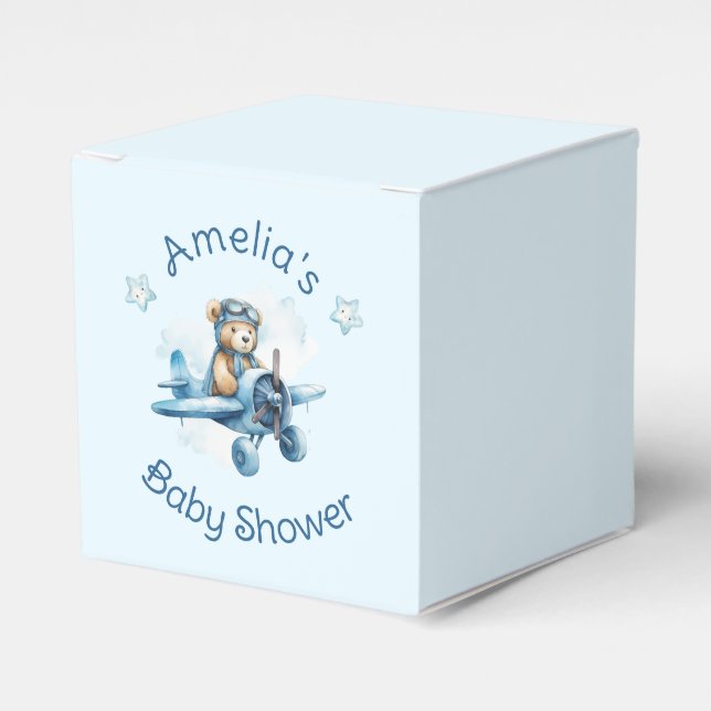Ballotins Sweet Little Boy on the Way Baby Shower (Verso)