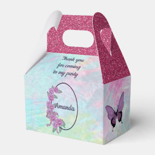 Ballotins Sweet sixteen aux pois doux et papillon