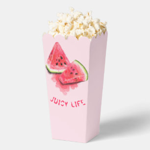 Ballotins Sweet Watermelon Party Popcorn Box - Texte personn