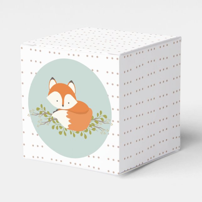 Ballotins Sweet Woodland Fox Baby Ballotin (Verso)