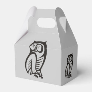 Ballotins Symbole hibou noir