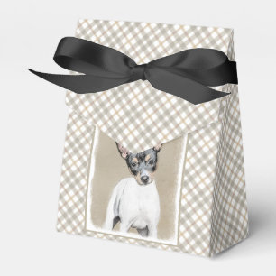 Ballotins Tableau Rat Terrier - Cute Original Chien Art