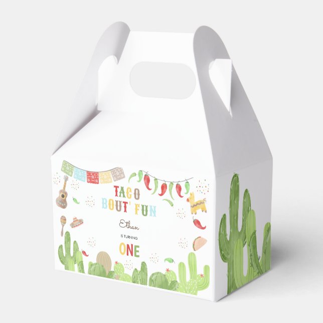 Ballotins Taco bout' fun fiesta mexicaine premier anniversai (Verso)