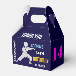 Ballotins Taekwondo fête d'anniversaire, joueuse de taekwond