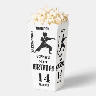 Ballotins Taekwondo fête d'anniversaire, joueuse de taekwond