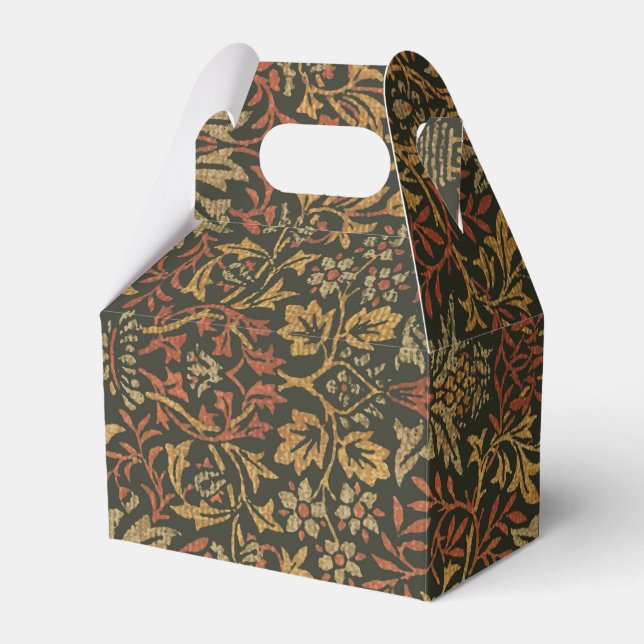Ballotins Tapisserie du jardin de fleurs William Morris (Verso)