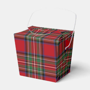 Ballotins Tartan Clan Stewart Plaid Red Green Check Party