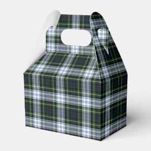 Ballotins Tartan Plaid Clan Gordon White Green Party