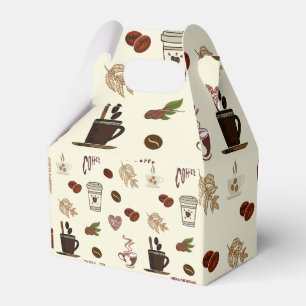 Ballotins Tasses de café et de fèves de café