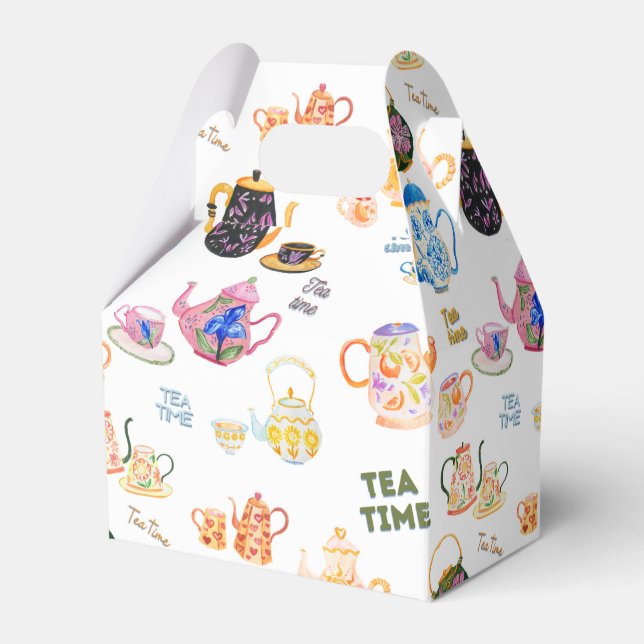 Ballotins tea time pattern (Verso)