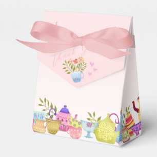 Ballotins Teapots et tasses Ballotin d'anniversaire