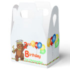 Teddy Bear Prince 2e fête d'anniversaire Personnal