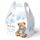 Teddy ours baby shower bearly attendez merci