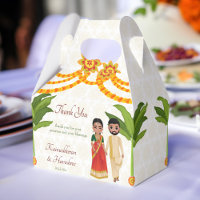 Telugu Tamil mariage marigolds bananier