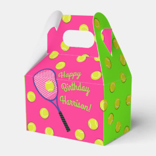 Ballotins Tennis Sports Anniversaire fête rose