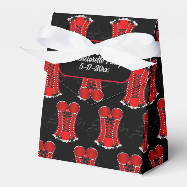 Ballotins Tente Corset Rouge Coquin (Verso)