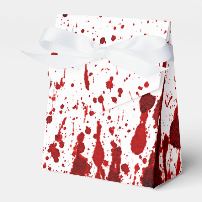 Ballotins Tente Papier Ballotin Splatter de sang Vampire Got (Verso)