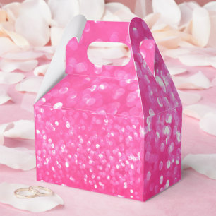 Ballotins Texture de photo scintillante rose chaud vibrant 
