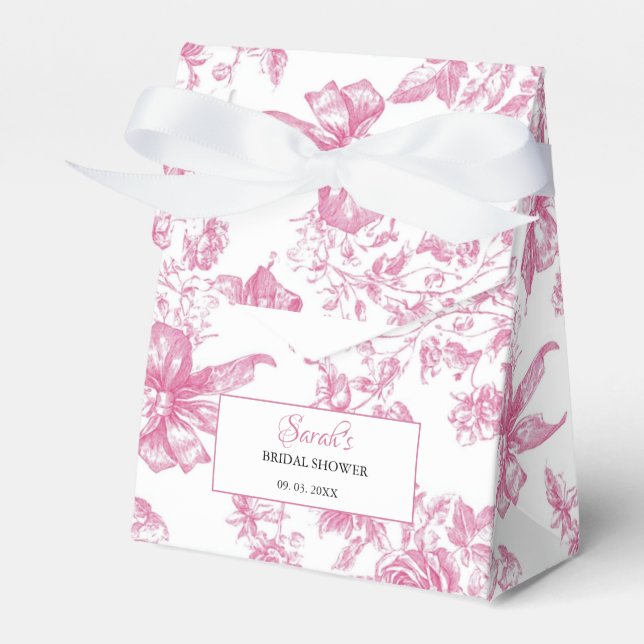 Ballotins Thé de Fleur Sauvage Rose Lancement de Mariée (Verso)