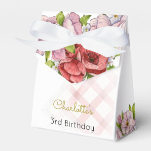 Ballotins Thé pour trois, anniversaire de la fleur de thé