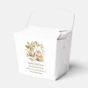 Ballotins Théière Florale Moment du Thé Baby Shower