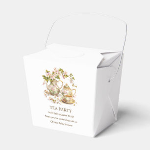 Ballotins Théière Florale Thé Party Moment du Thé Baby Showe
