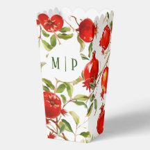 Thème aquarelle des grenades Couleurs vives