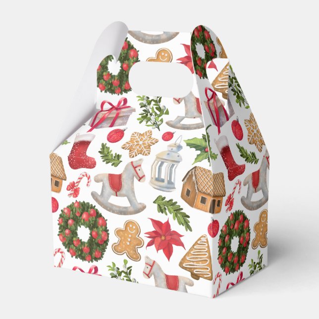 Ballotins Thème de Noël Cute Vintage (Verso)
