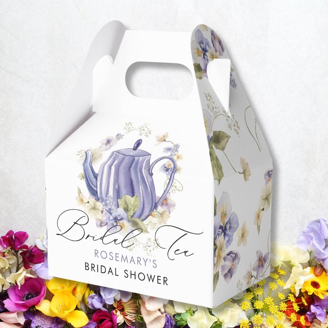 Ballotins Thème floral pour fête de thé de mariage Fête prén (Créateur téléchargé)