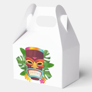 Ballotins Tiki et fleurs colorées