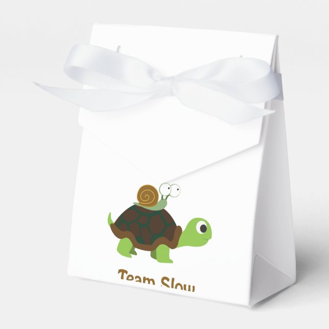 Ballotins Tortue caricaturale et escargots (Verso)