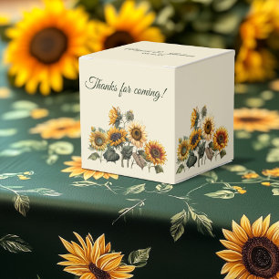 Ballotins Tournesol Mariage Forêt Vert Russe