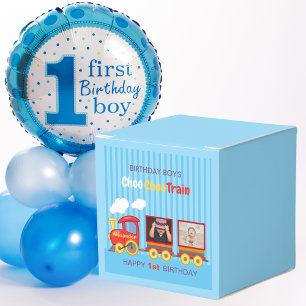 Ballotins Train Jouet Toddler Boy Birthday Blue