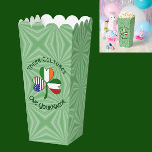 Ballotins Trèfle personnalisé Américain Irlandais Italien